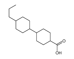 4-cyclohexyl-1-propylcyclohexane-1-carboxylic acid Structure