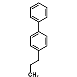 4-正丙基联苯结构式