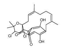 Napyradiomycin C1 structure