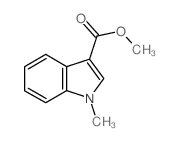 Methyl 1-methyl-1H-indole-3-carboxylate Structure