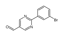 2-(3-溴苯基)-5-嘧啶羧醛图片