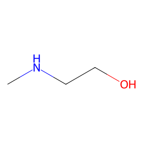 2-甲胺乙醇结构式