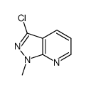 3-chloro-1-methylpyrazolo[3,4-b]pyridine Structure