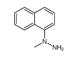 N-METHYL-N-NAPHTHALEN-1-YL-HYDRAZINE结构式