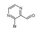 3-Bromopyrazine-2-carbaldehyde structure