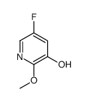 5-Fluoro-2-methoxy-3-pyridinol Structure