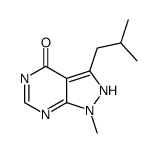 3-isobutyl-1-methyl-1H-pyrazolo[3,4-d]pyrimidin-4(5H)-one结构式