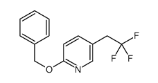 2-(BENZYLOXY)-5-(2,2,2-TRIFLUOROETHYL)PYRIDINE picture