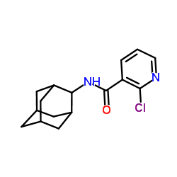 N-ADAMANTAN-2-YL-2-CHLORO-NICOTINAMIDE Structure