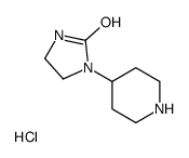 1-(Piperidin-4-yl)imidazolidin-2-one hydrochloride structure