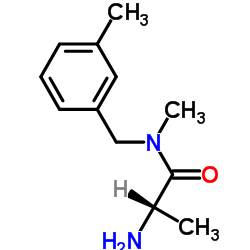 N-Methyl-N-(3-methylbenzyl)alaninamide结构式