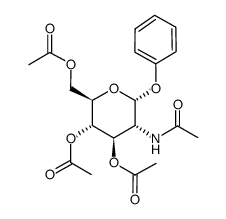 苯基2-乙酰氨基-3,4,6-三-O-乙酰基-2-脱氧-α-D-吡喃葡萄糖苷图片