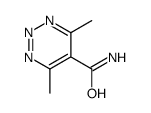 1,2,3-Triazine-5-carboxamide,4,6-dimethyl-(9CI) Structure