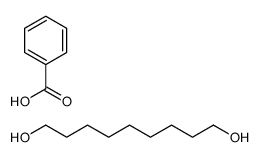 benzoic acid,nonane-1,9-diol Structure