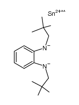 1,3-bis(neo-pentyl)-2-stannabenzimidazol-2-ylidene Structure