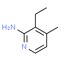 2-Pyridinamine,3-ethyl-4-methyl-(9CI) Structure