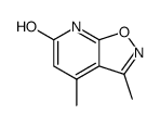 Isoxazolo[5,4-b]pyridin-6(7H)-one, 3,4-dimethyl- (9CI)结构式