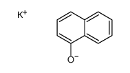 1-Naphthalenol, potassium salt结构式