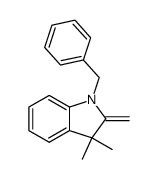 1-benzyl-3,3-dimethyl-2-methyleneindoline Structure