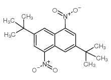 3,7-DI-TERT-BUTYL-1,5-DINITRONAPHTHALENE Structure