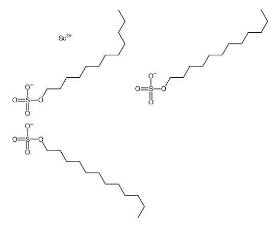 DODECYL SULFATE SCANDIUM(III) SALT结构式