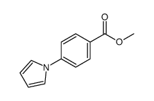 4-pyrrol-1-ylbenzoic acid methyl ester Structure