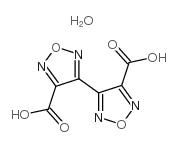 3,3'-DICARBOXY-4,4'-DIFURAZAN HYDRATE structure