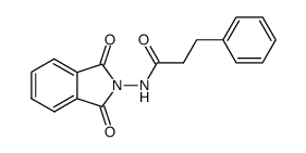 N-(1,3-dioxo-1,3-dihydroisoindol-2-yl)-3-phenylpropionamide Structure