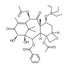 14β-Hydroxy-7-O-(triethylsilyl)-13-oxo Baccatin III picture