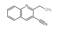 2-ethylquinoline-3-carbonitrile结构式