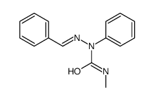 1-(benzylideneamino)-3-methyl-1-phenylurea Structure