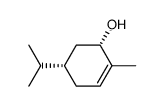 (2S,4S)-p-Menth-6(1)-en-2-ol Structure