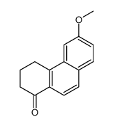 6-methoxy-3,4-dihydro-2H-phenanthren-1-one结构式