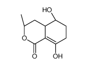 (3R,4aS,5R)-5,8-Dihydroxy-3-methyl-3,4,4a,5,6,7-hexahydro-1H-isoc hromen-1-one Structure