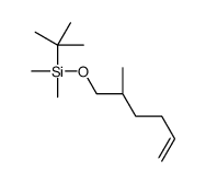 tert-butyl-dimethyl-[(2S)-2-methylhex-5-enoxy]silane Structure