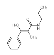 (E)-2-methyl-3-phenyl-N-propyl-but-2-enamide picture