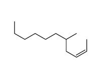 5-Methyl-2-undecene结构式