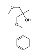 1-methoxy-2-methyl-3-phenylmethoxypropan-2-ol Structure