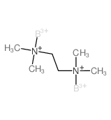 2,2,5,5-Tetramethyl-2.lambda.~5~,5.lambda.~5~-diaza-1,6-diborahexane Structure