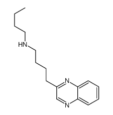 N-butyl-4-quinoxalin-2-ylbutan-1-amine Structure