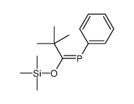 (2,2-dimethyl-1-trimethylsilyloxypropylidene)-phenylphosphane结构式