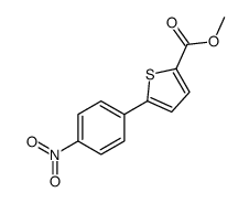 5-(4-NITROPHENYL)THIOPHENE-2-CARBOXYLICACIDMETHYLESTER,96 structure