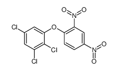 1,2,5-trichloro-3-(2,4-dinitrophenoxy)benzene Structure