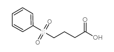 4-benzenesulfonyl-butyric acid Structure