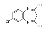 7-chloro-1,5-dihydro-1,5-benzodiazepine-2,4-dione结构式