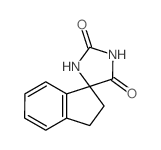 2',3'-二氢螺[咪唑啉-4,1'-茚]-2,5-二酮结构式