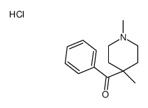 (1,4-dimethylpiperidin-4-yl)-phenylmethanone,hydrochloride结构式