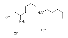 hexan-2-amine,platinum(2+),dichloride结构式