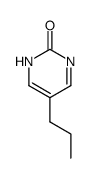 2(1H)-Pyrimidinone, 5-propyl- (9CI) structure