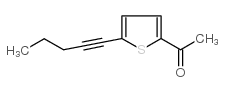 1-(5-PENT-1-YNYL-2-THIENYL)ETHAN-1-ONE Structure